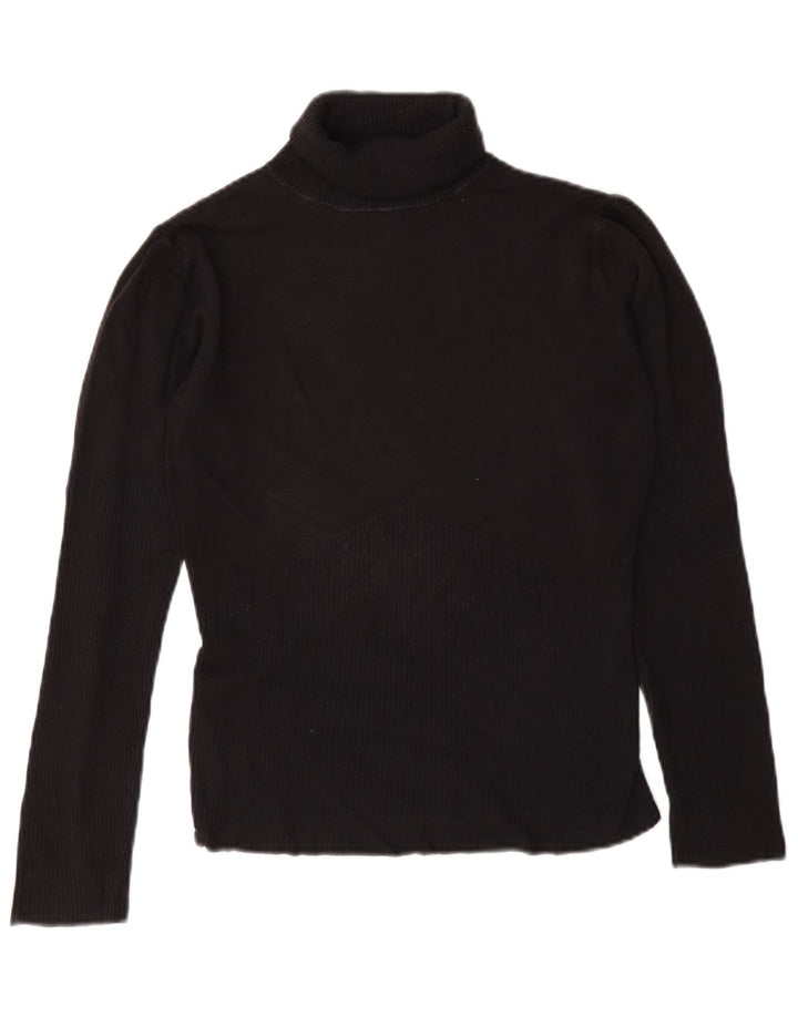 Maglione maglione a collo alto da donna Reiss UK 10 piccolo grigio