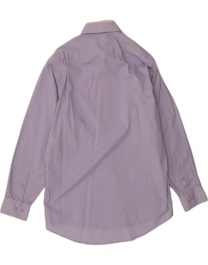PIERRE CARDIN Mens Shirt Size 15 1/2 Medium Purple Cotton Vintage Pierre Cardin and Second-Hand Pierre Cardin from Messina Hembry 