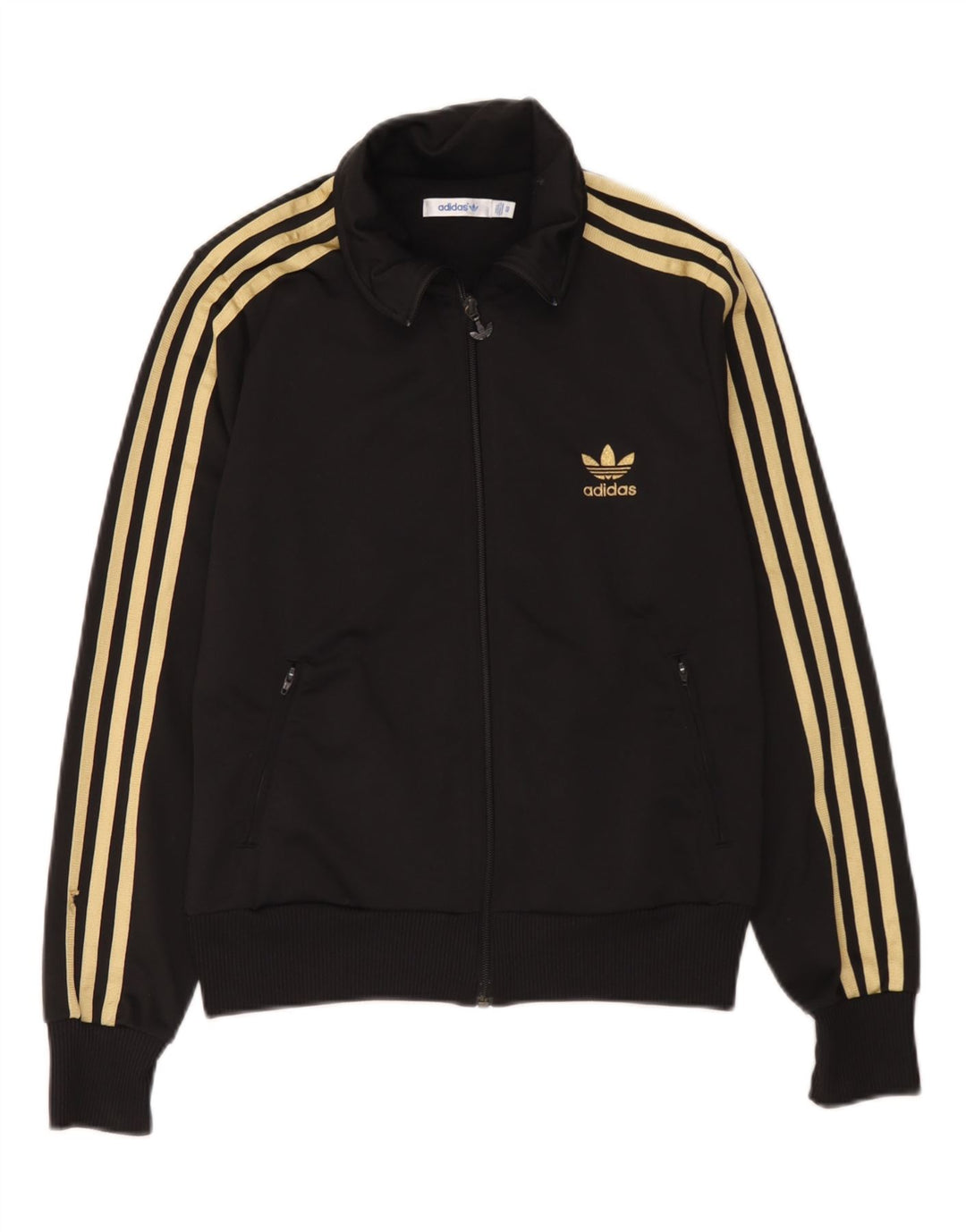 Giacca da ginnastica grafica da donna Adidas EU 40 medio nero poliestere