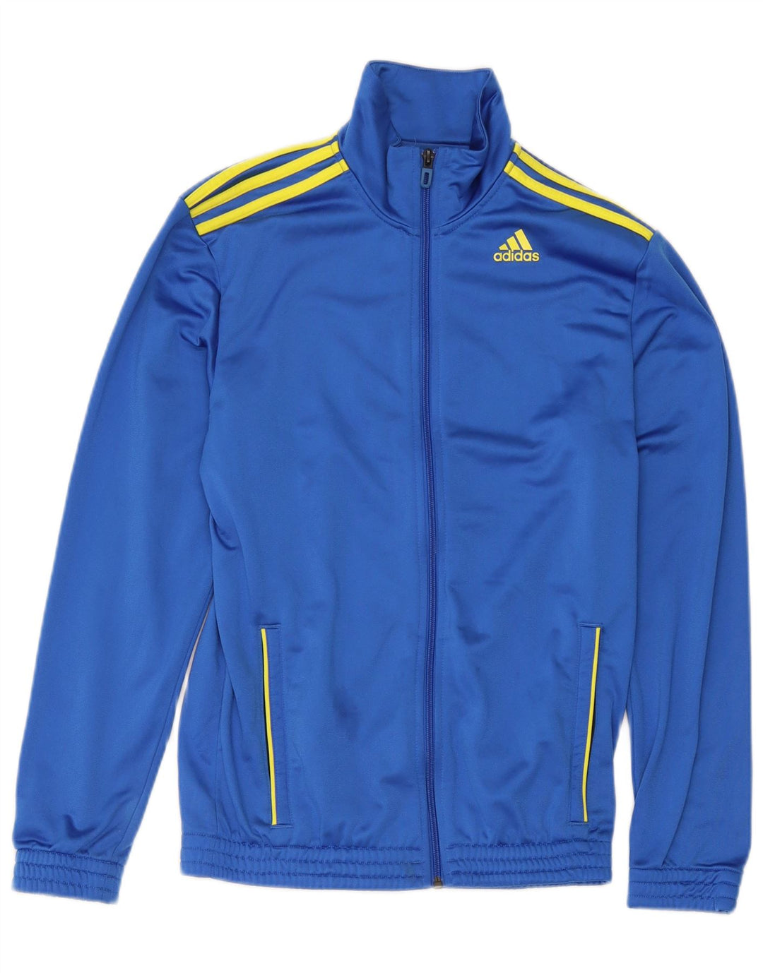 Giacca da tuta da uomo Adidas UK 36/38 Small Blu Poliestere