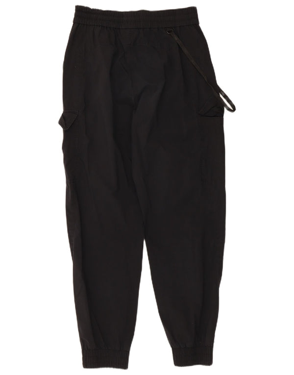 Pantaloni da tuta da uomo Fila Cargo Pantaloni da jogging medio cotone nero