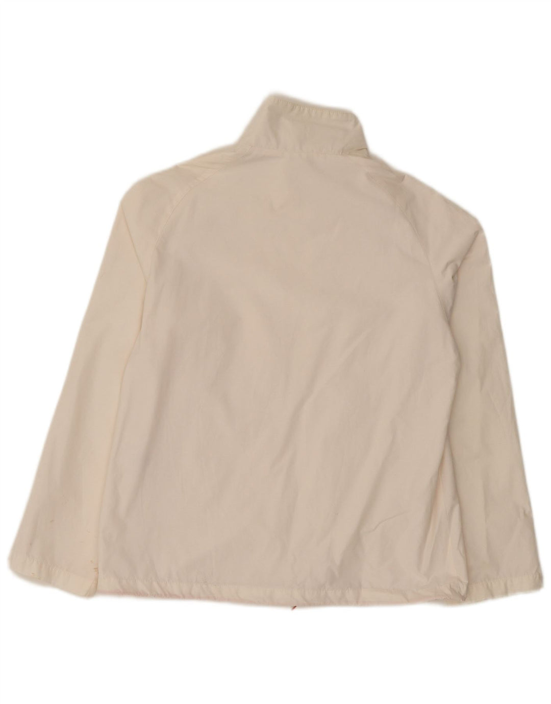 Giacca a vento da donna Sergio Tacchini UK 14 cotone bianco medio