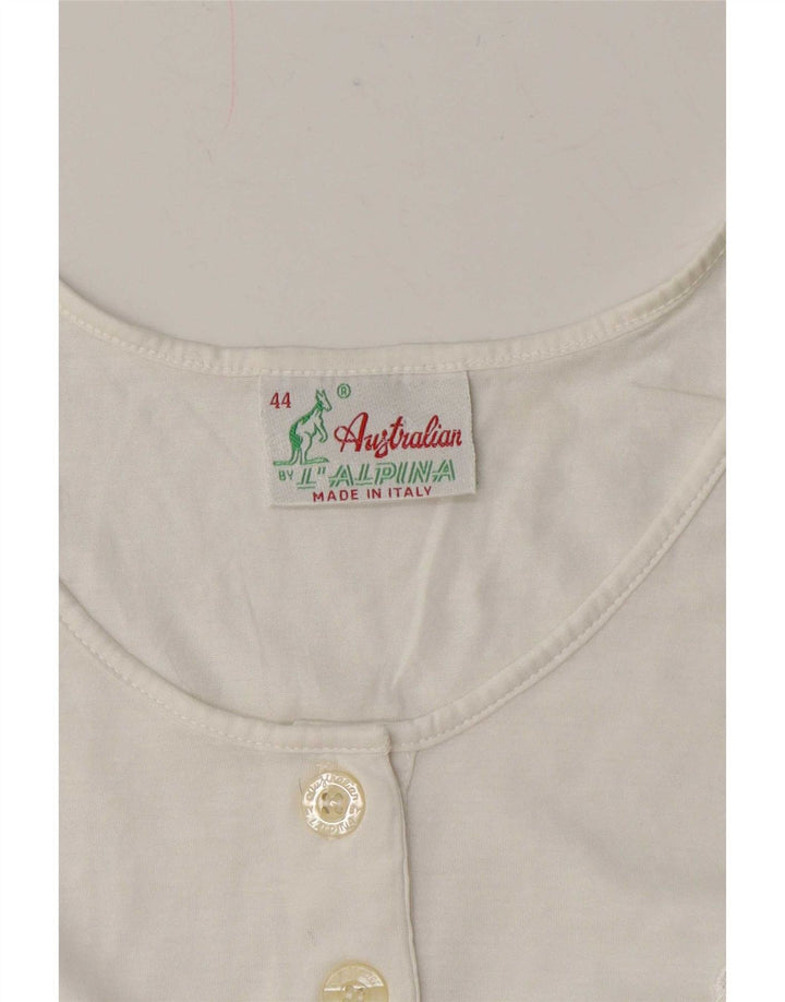 Canotta Donna AUSTRALIAN L'ALPINA IT 44 Medio Bianco