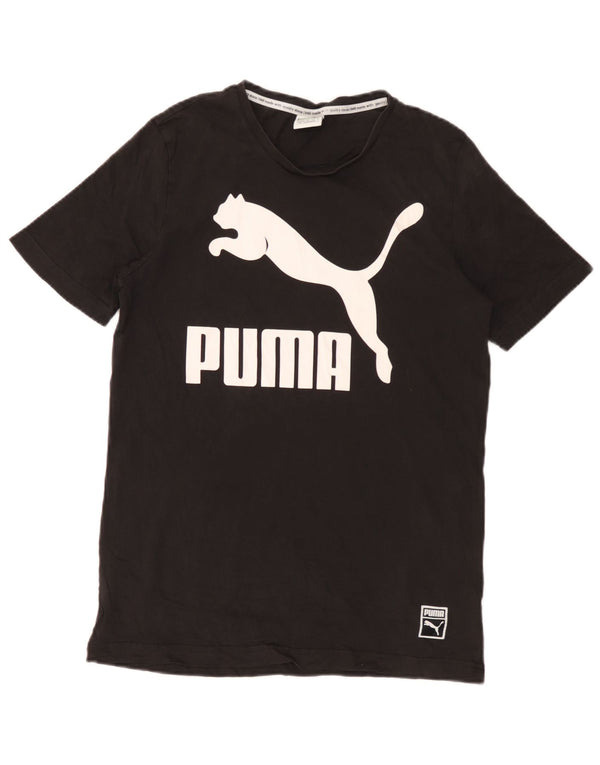 T-shirt grafica da uomo Puma Top Small Nera