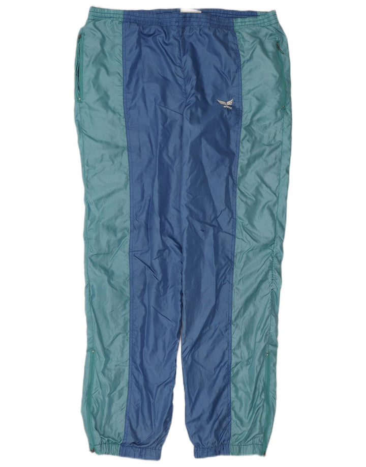Pantaloni da tuta da uomo Erima Joggers Large Blu Colourblock in poliammide