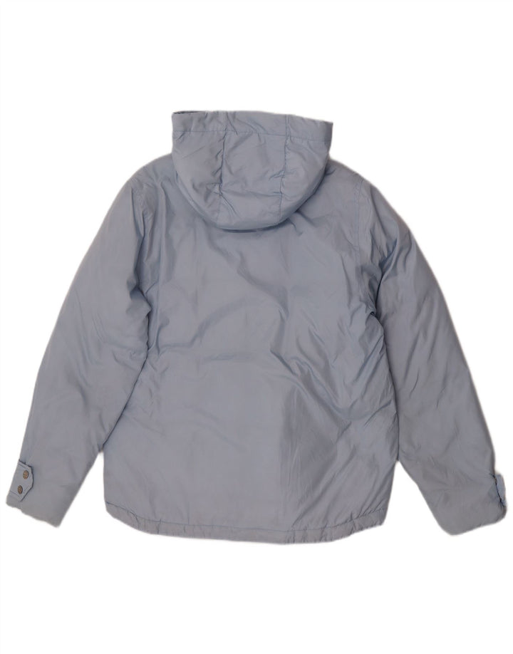 Giacca imbottita con cappuccio da donna Diadora UK 14 blu medio in poliammide