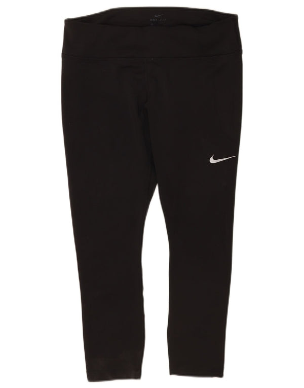 Leggings Nike da donna UK 16 grande poliestere nero