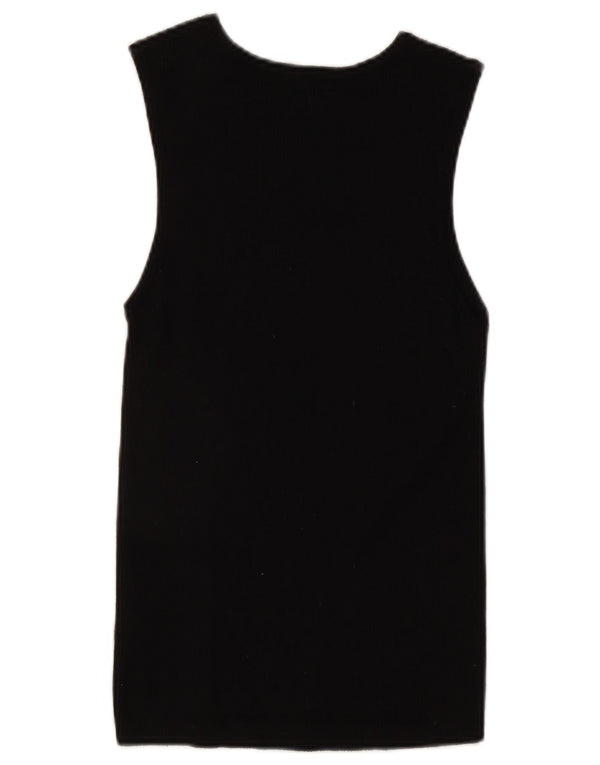Canotta da donna Marks & Spencer UK 16 grande in viscosa nera
