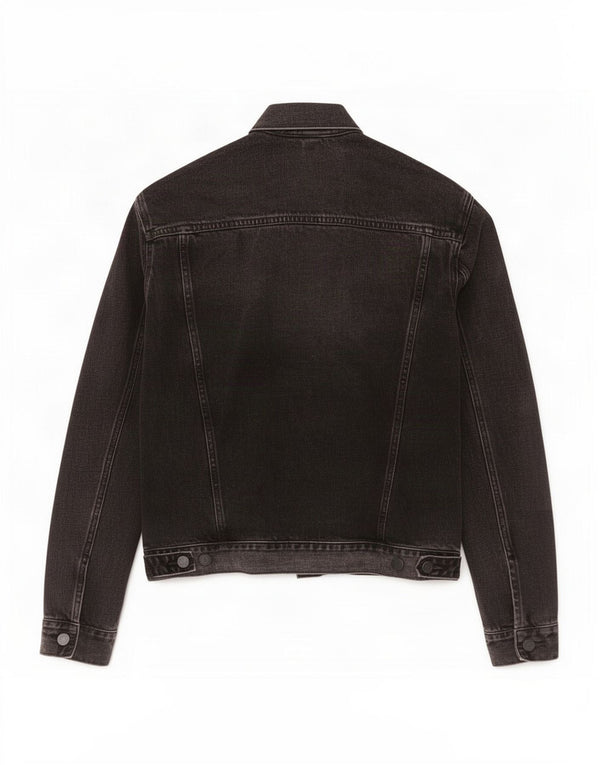 Giacca di jeans da uomo Gap UK 36 piccola in cotone nero