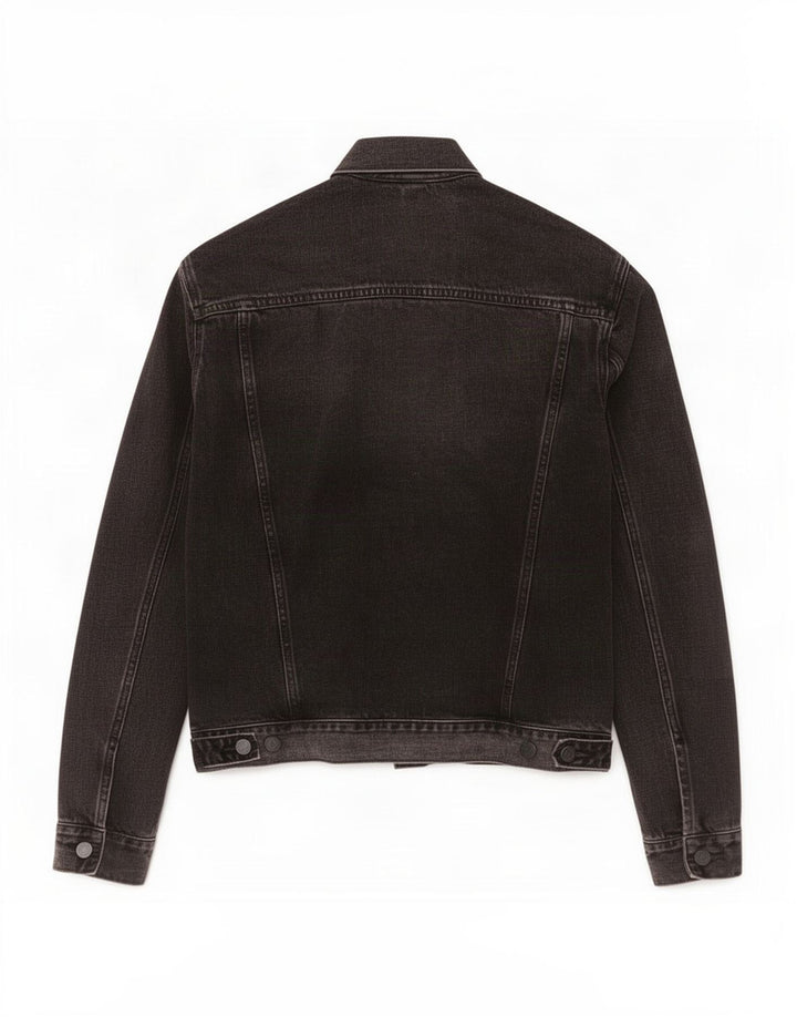 Giacca di jeans da uomo Gap UK 36 piccola in cotone nero