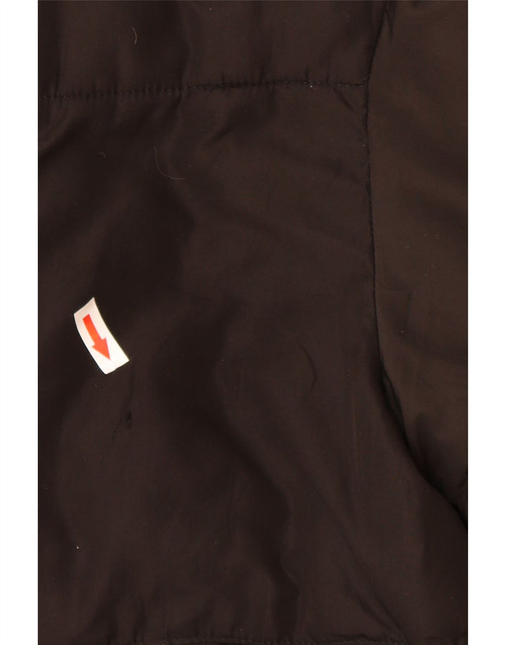Giacca imbottita oversize da donna Zara UK 10 piccola in poliestere nero