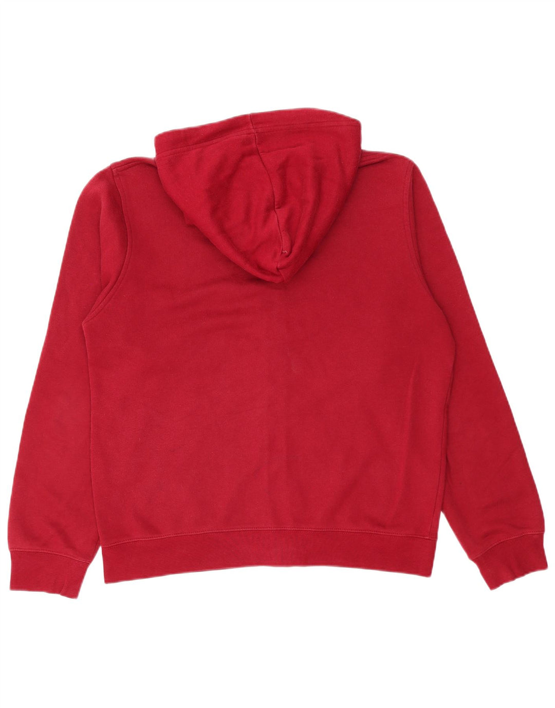 Felpa con cappuccio e zip Zara da uomo grande rossa