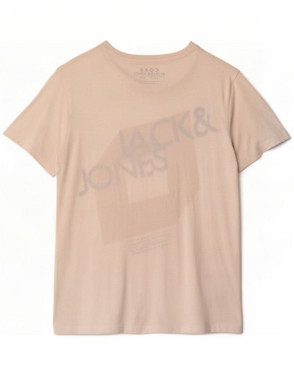 Jack & Jones T-shirt grafica da uomo Top in cotone bianco medio