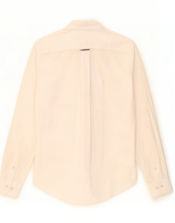 Camicia da uomo Tommy Hilfiger XS in cotone bianco
