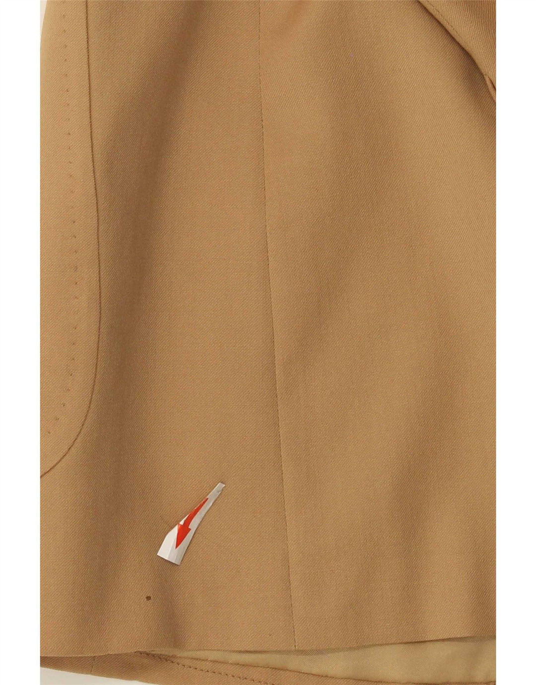 Abito vintage da uomo a 2 bottoni UK 38 medio W36 L29 Beige