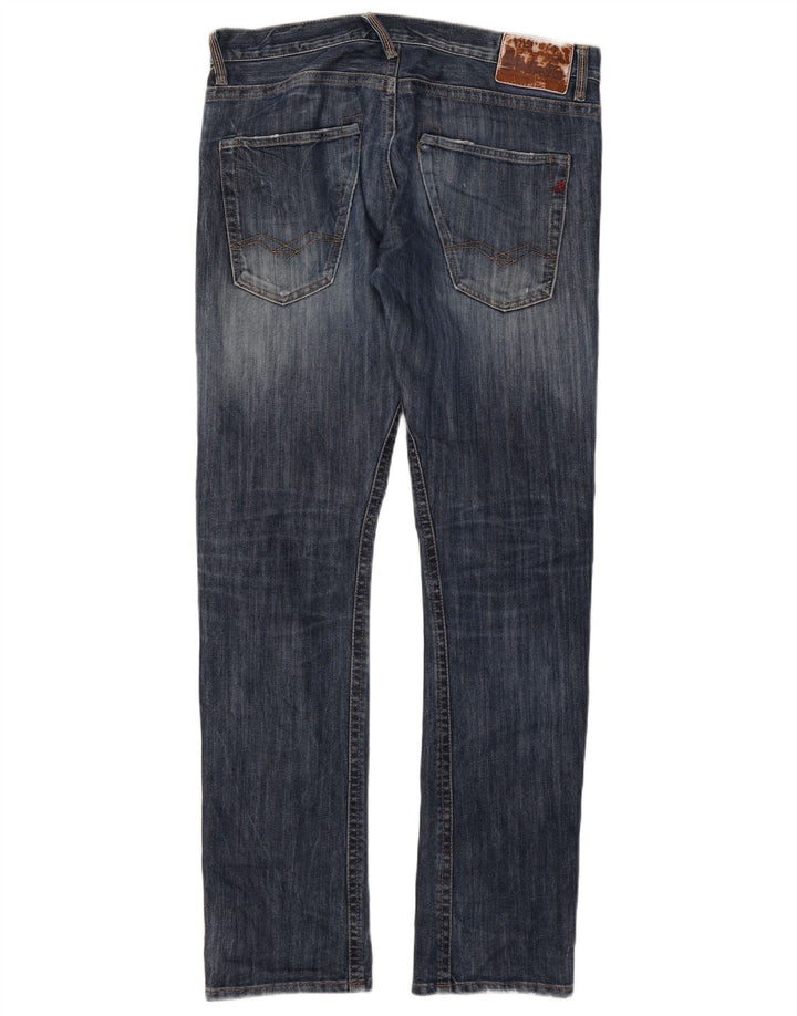 Jeans slim da uomo Replay W32 L32 cotone blu