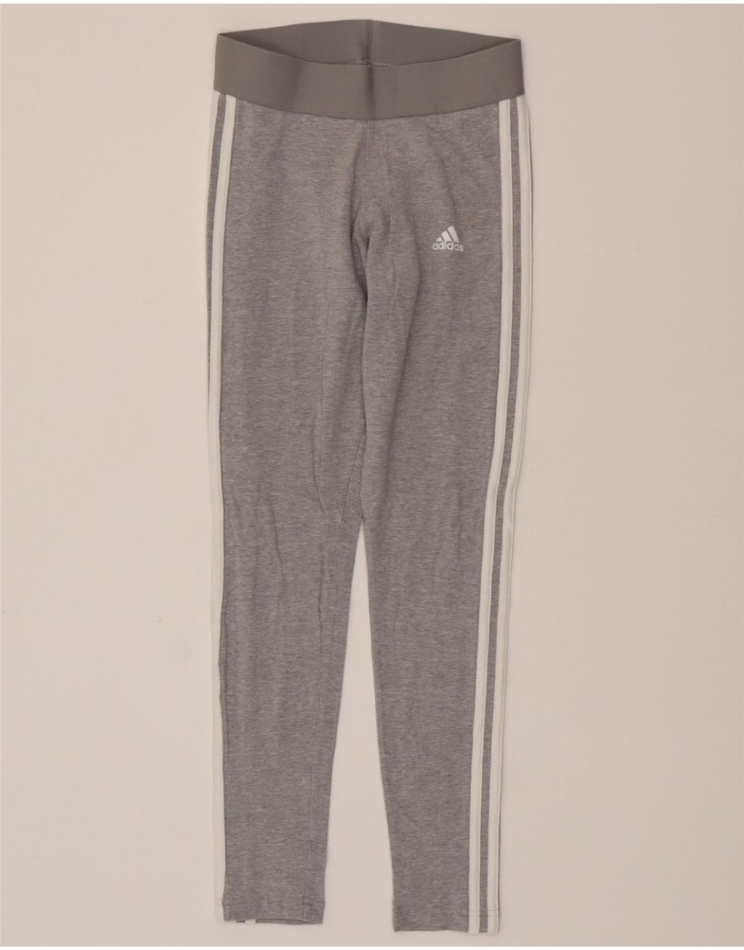 Leggings ADIDAS da donna UK 4/6 XS Grigio