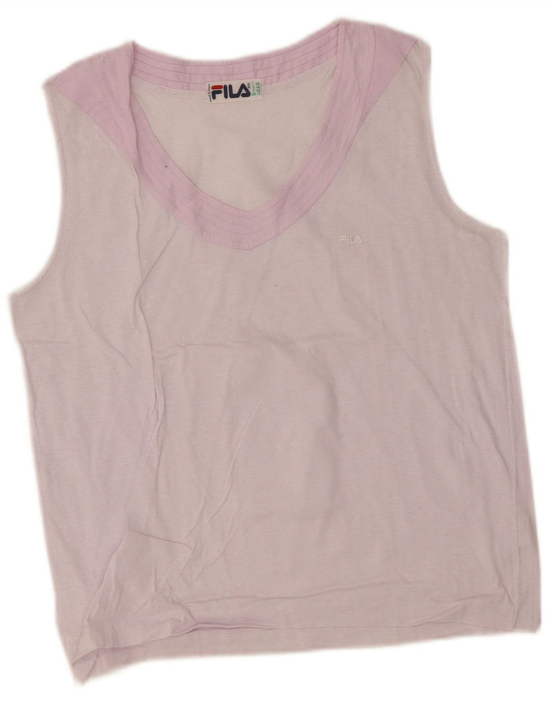 Canotta Fila da donna US 12 Large Viola in cotone