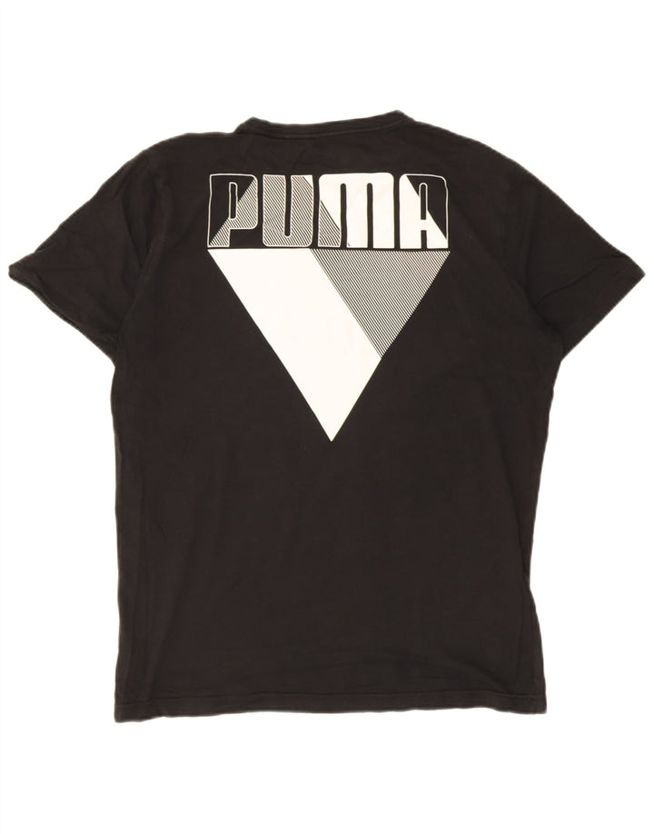 T-shirt grafica da uomo Puma Medium nera