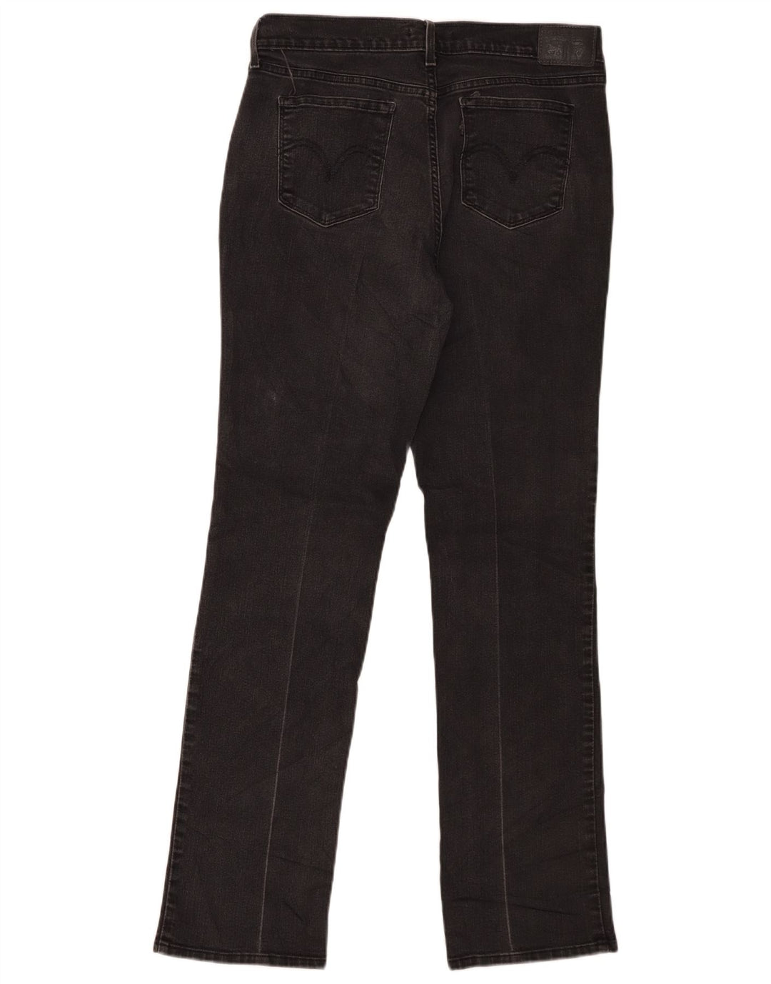 Jeans dritti Levi's 505 da donna W30 L32 cotone nero