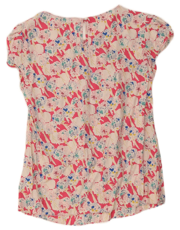 Boden Camicetta da donna Top UK 10 Piccola viscosa floreale multicolore