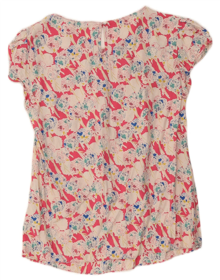 Boden Camicetta da donna Top UK 10 Piccola viscosa floreale multicolore