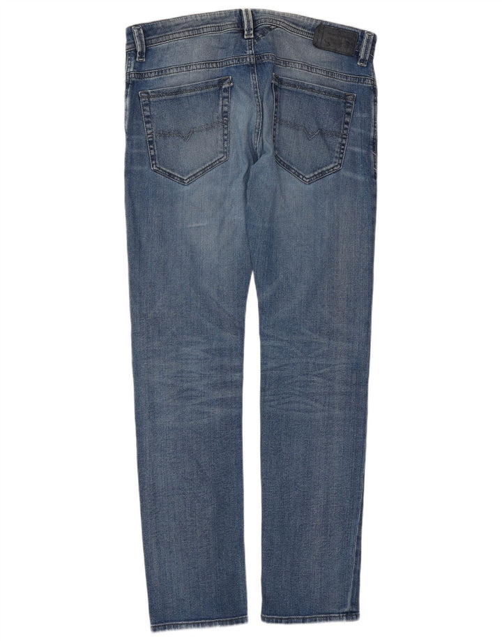 DIESEL Jeans Thavar Slim da uomo W34 L32 in cotone blu