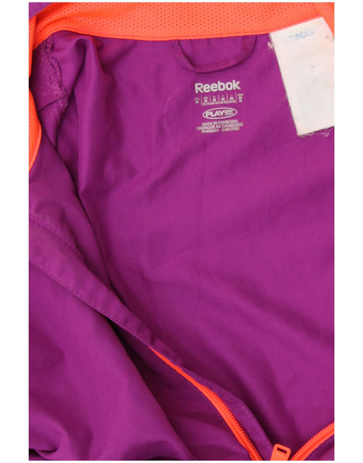 Giacca antipioggia REEBOK da donna UK 12/14 viola medio