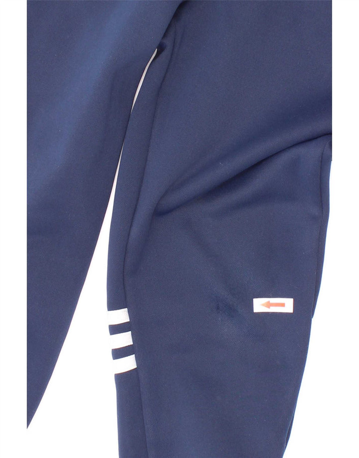 Pantaloni da tuta da ragazzo Adidas Joggers 6-7 anni in poliestere blu navy