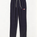 Pantaloni da tuta da uomo Adidas medi in poliestere blu navy