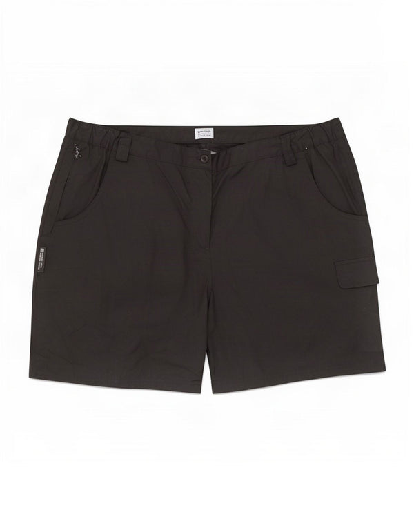 Pantaloncini cargo da donna Mountain Warehouse UK 18 XL W36 poliestere blu navy