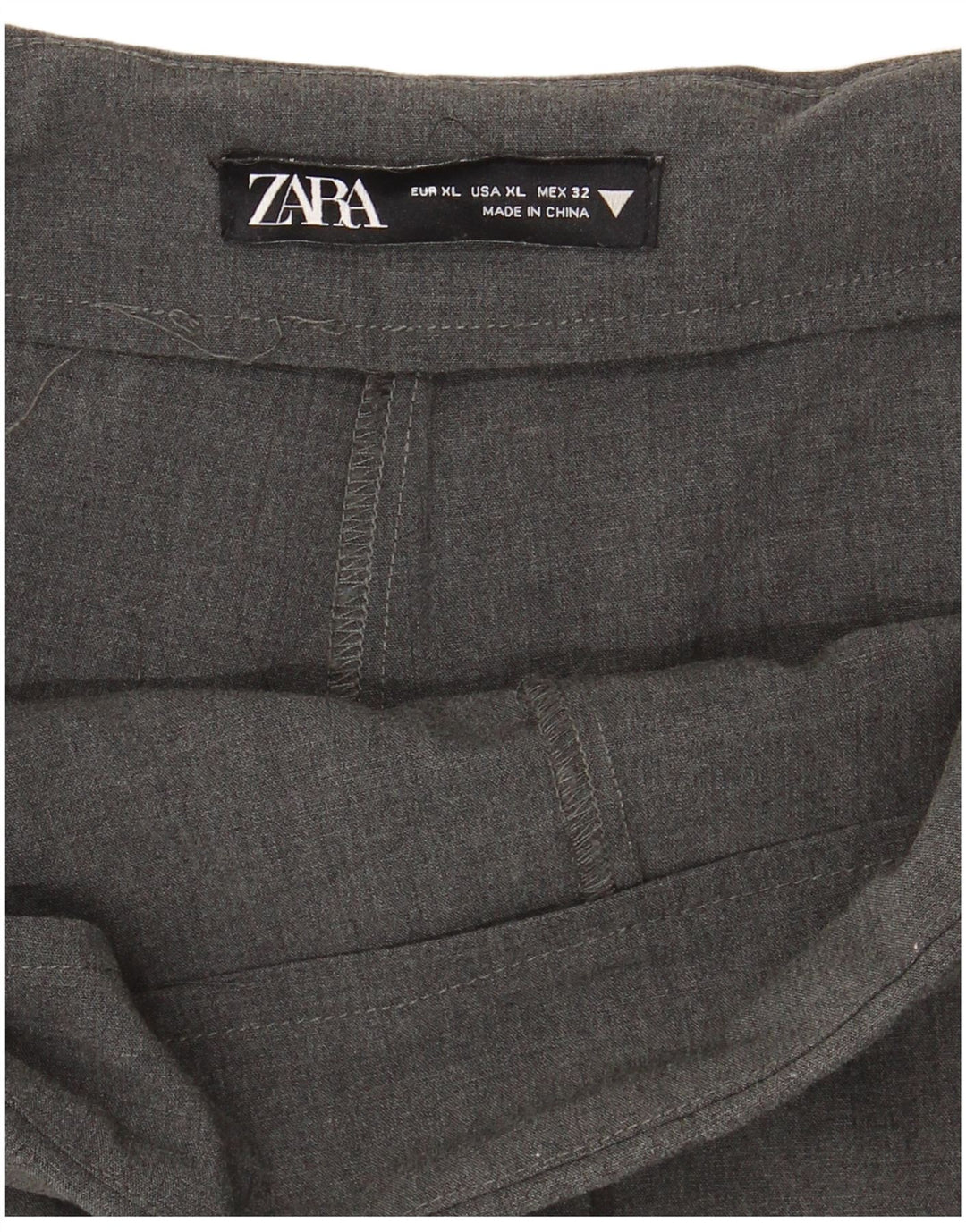 Gonna corta Zara Donna XL W36 Grigia