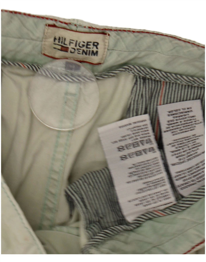 Pantaloncini chino da uomo Tommy Hilfiger W33 cotone verde medio