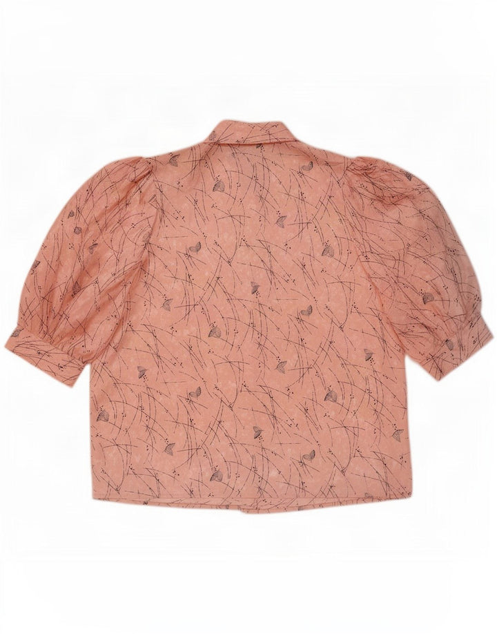 Camicetta da donna a maniche corte con motivo astratto Canda EU 42 Large Rosa