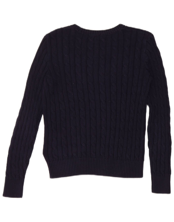 Giacca da ginnastica per ragazze Polo Ralph Lauren 12-13 anni, grande, blu navy