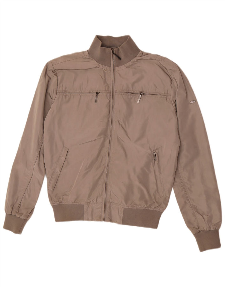Giubbotto bomber da uomo Best Company UK 38 Poliestere grigio medio