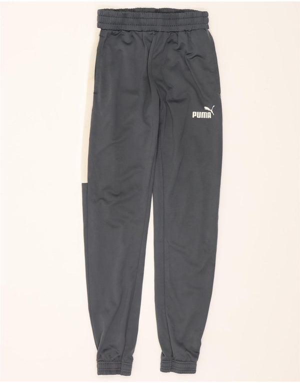 Pantaloni da tuta da uomo Puma Joggers Small Grigio Colourblock