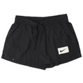 Pantaloncini sportivi da donna NIKE UK 14 medio nero poliestere