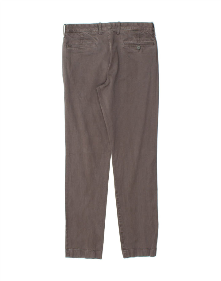 J. CREW Womens Slim Chino Trousers W29 L32  Grey Cotton Vintage J. Crew and Second-Hand J. Crew from Messina Hembry 
