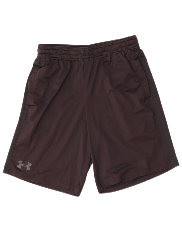 Pantaloncini sportivi Under Armour da uomo Heat Gear piccoli neri