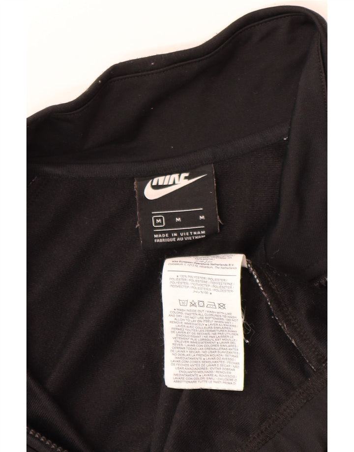 Giacca da tuta da uomo Nike, giacca media, nera, in poliestere