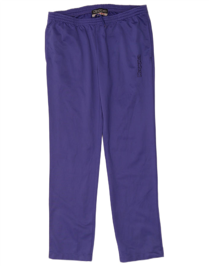 Pantaloni da tuta da donna Kappa UK 14 Large Viola Poliestere