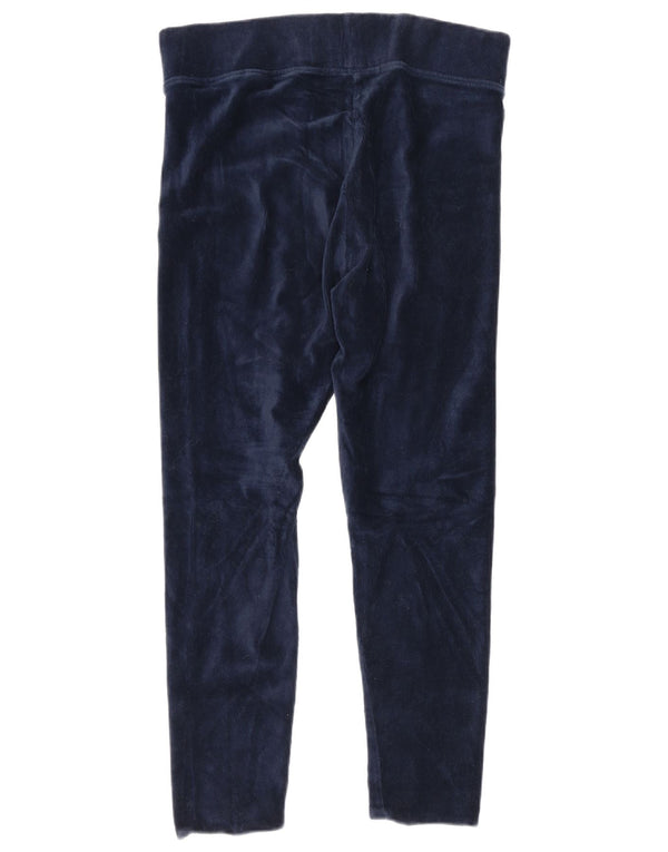 Pantaloni skinny in velluto a coste da donna Marks & Spencer UK 10 Small W30 L23 Navy Bl