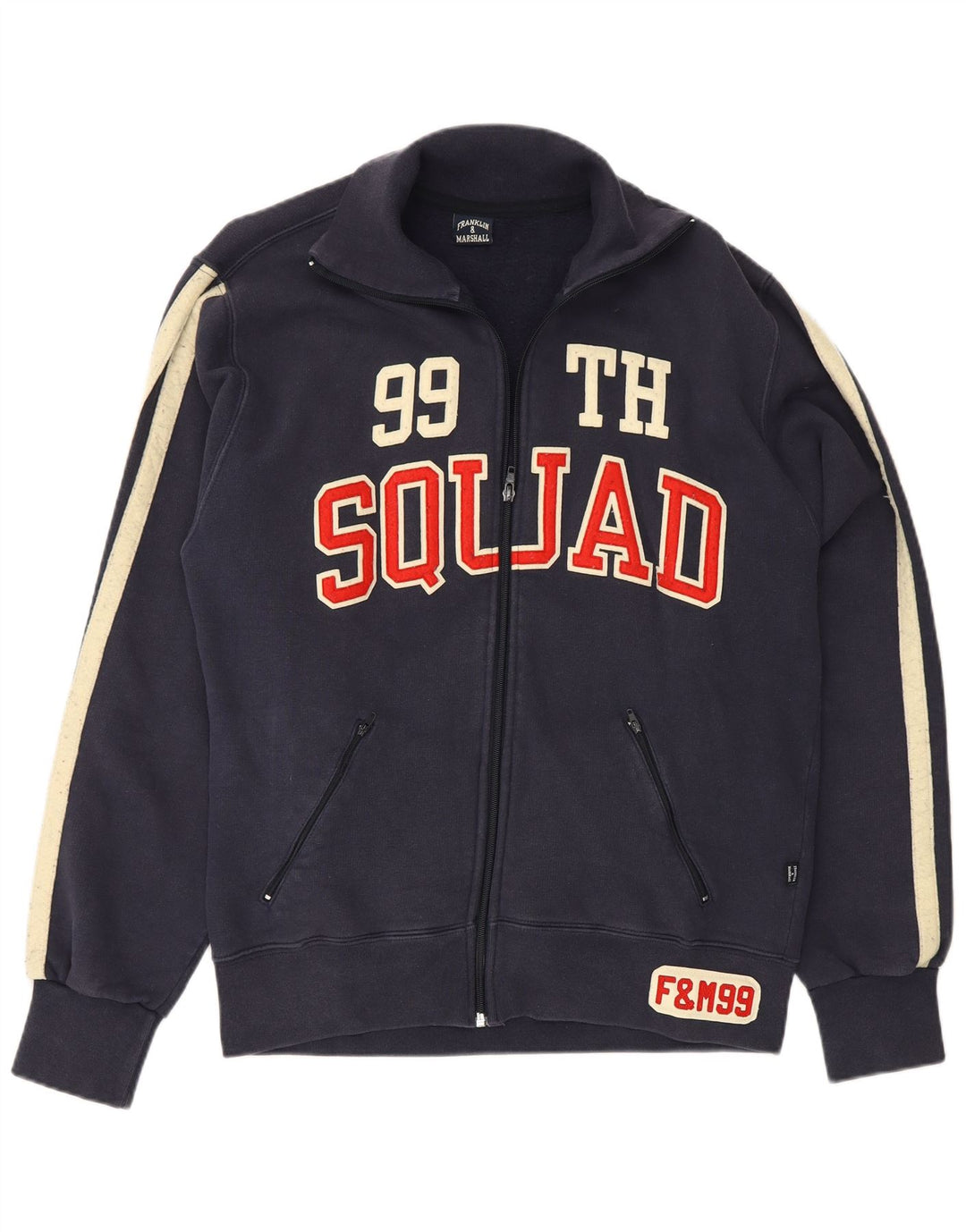 Giacca da ginnastica da uomo Franklin & Marshall, colore blu navy medio