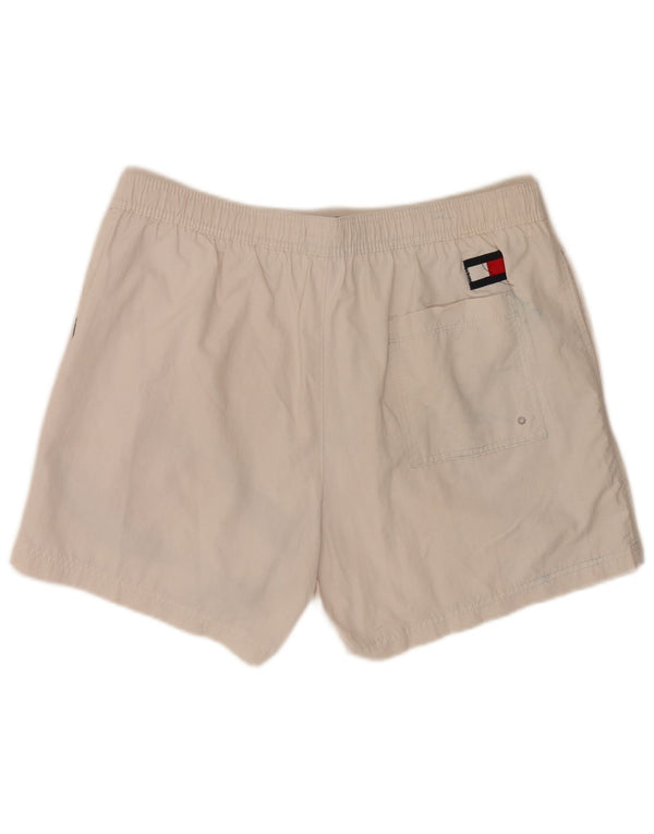 Tommy Hilfiger Uomo Graphic Regular Pantaloncini da bagno XL Bianco Colourblock