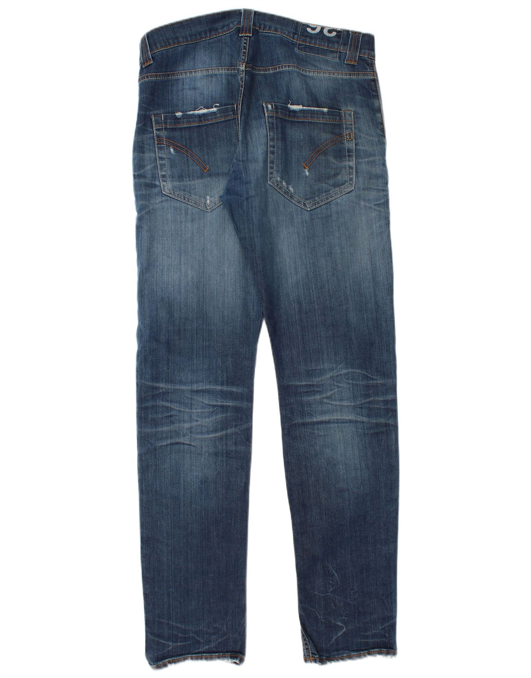 Jeans slim da uomo Dondup W36 L34 cotone blu