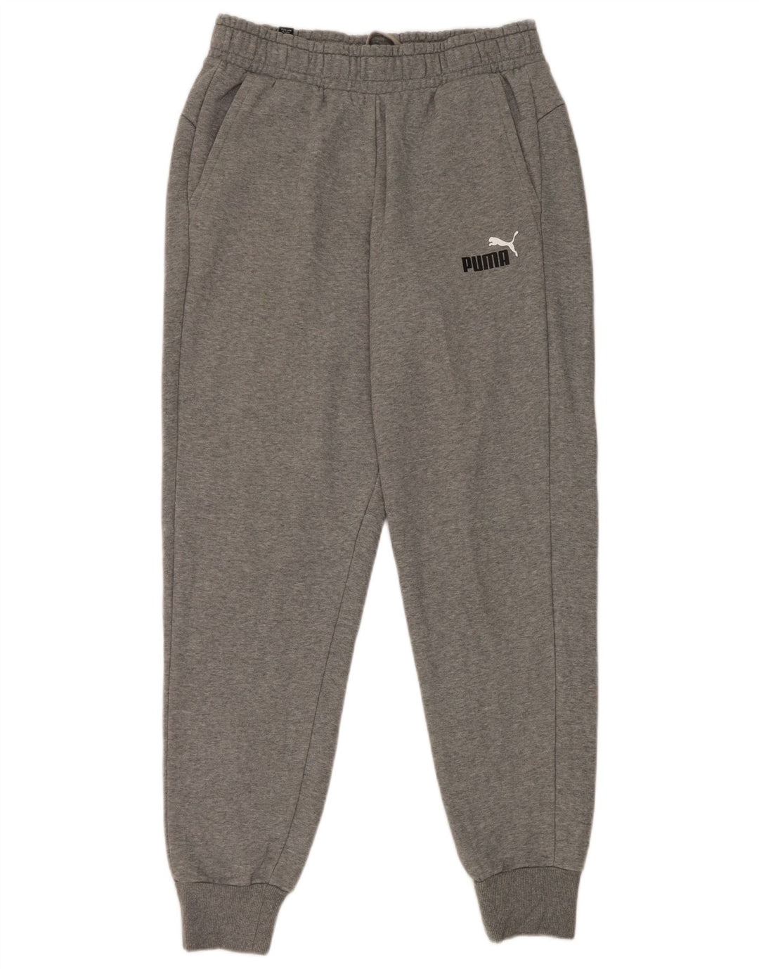 Pantaloni da tuta da uomo Puma Joggers in cotone grigio medio