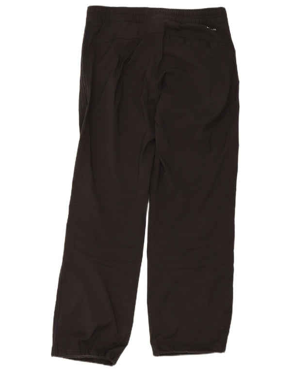 Pantaloni dritti Adidas Climalite da donna UK 14 Large W32 L30 Nero Sport