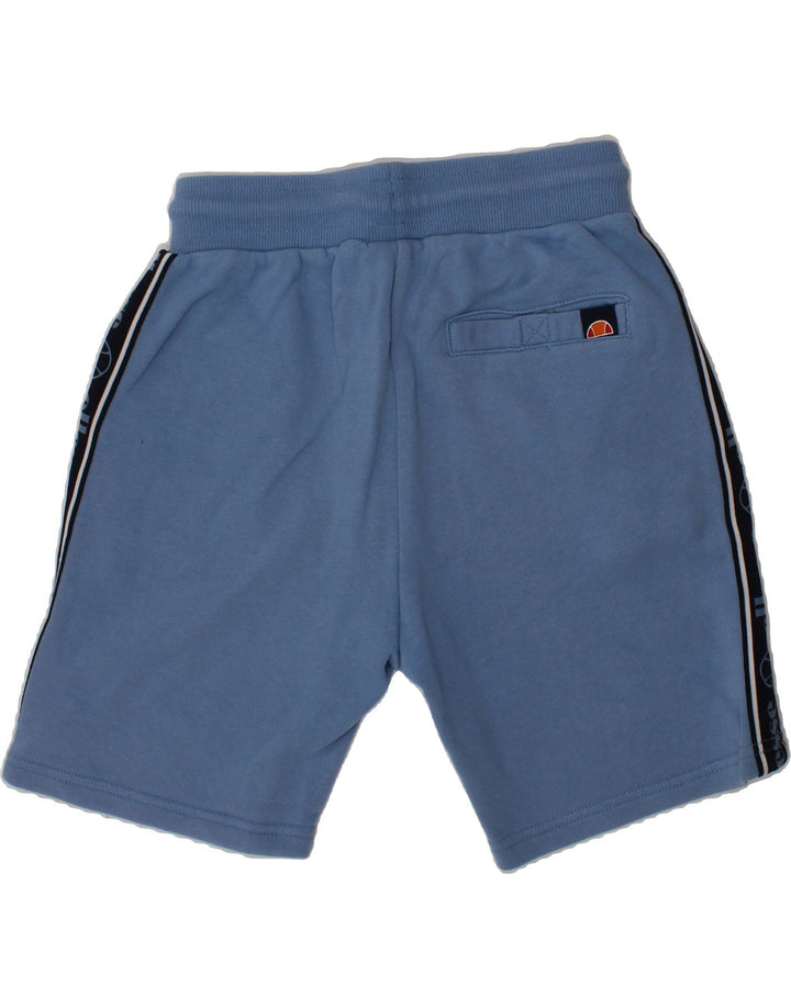 ELLESSE Boys Graphic Sport Shorts 10-11 Years  Blue Cotton Vintage Ellesse and Second-Hand Ellesse from Messina Hembry 