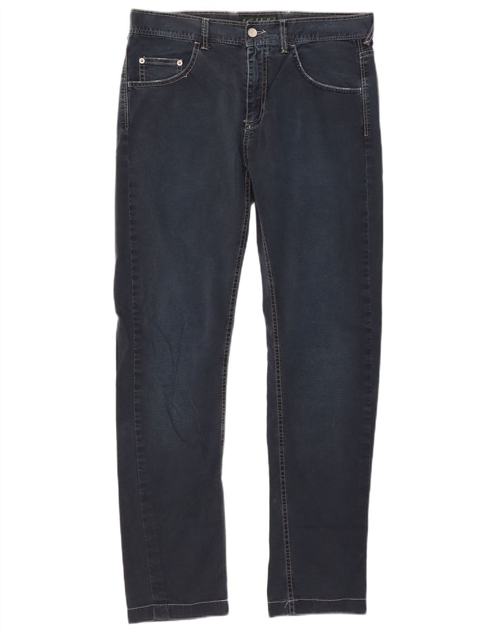 Jeans slim da uomo Fred Perry IT 48 medio W33 L30 cotone blu navy